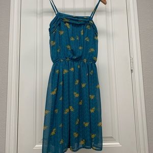 Mossimo teal sundress size medium